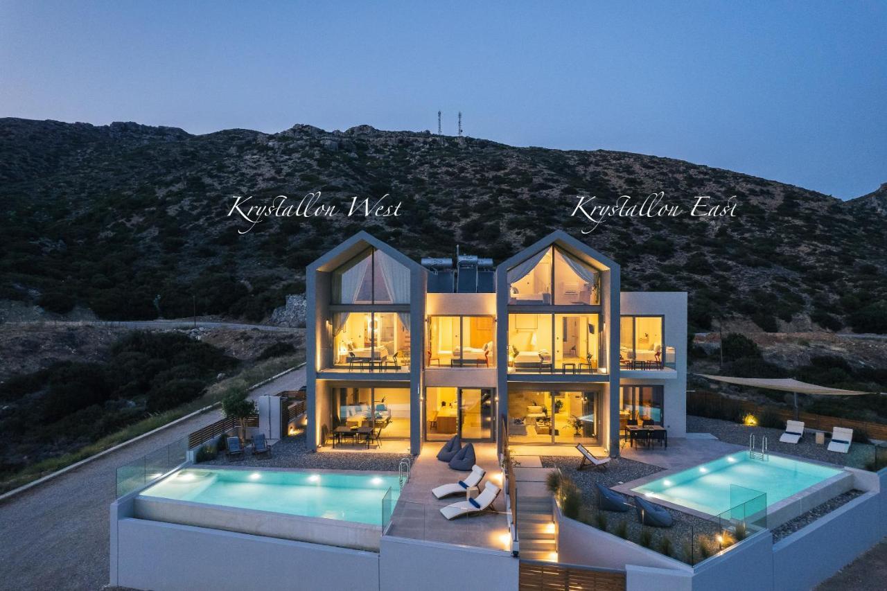 Krystallon Villas Палеохора Экстерьер фото